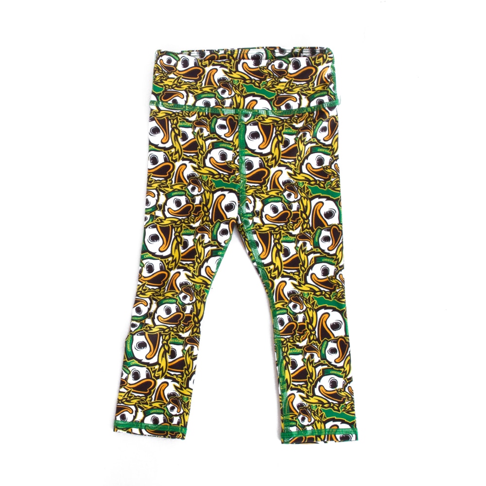 Ducks Spirit, Zoozatz, Leggings/Tights, Polyester Blend, Kids, Toddler, Stacked Mascot design, 802676